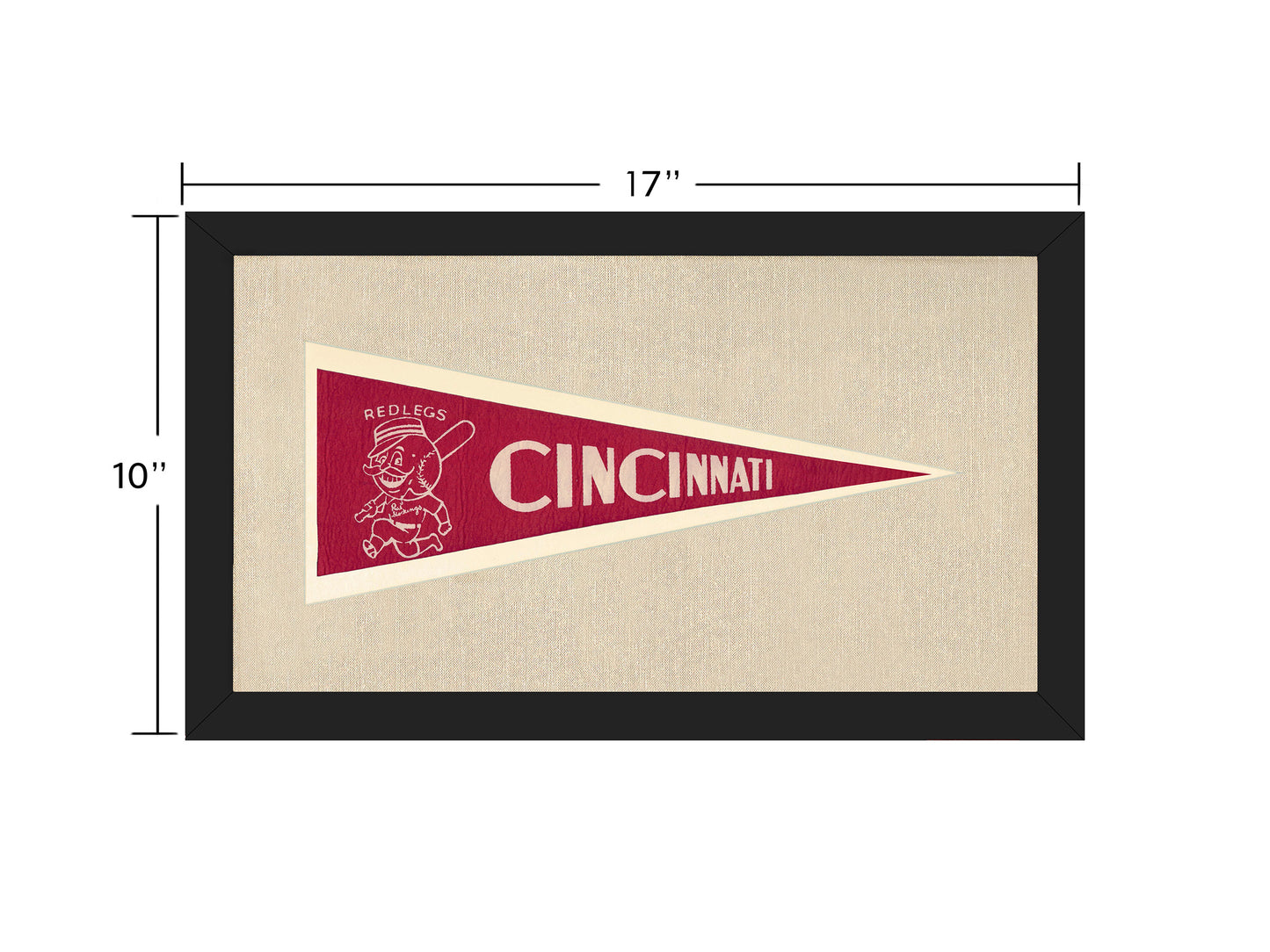Vintage Cincinnati Reds Pennant
