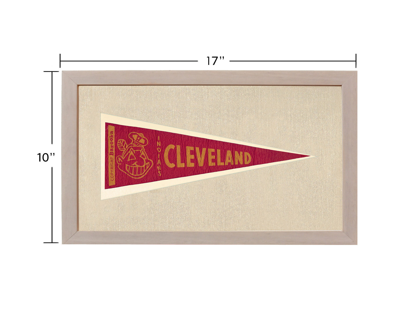 Vintage Cleveland Indians Pennant