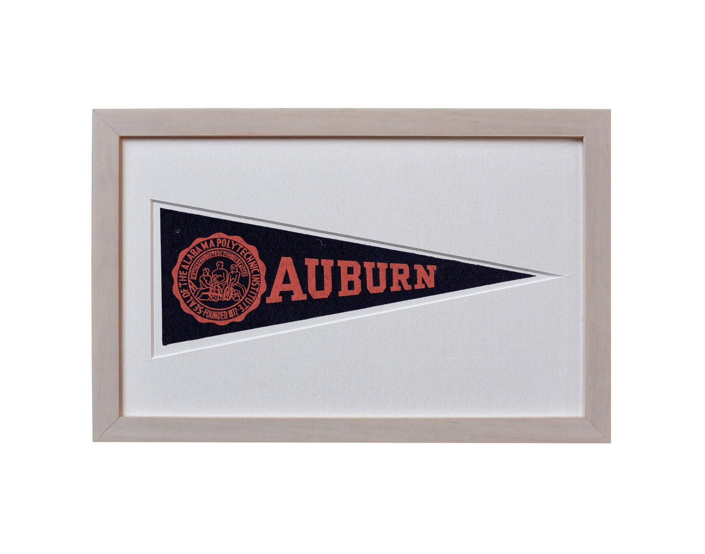 Vintage Auburn University Hormel Pennant