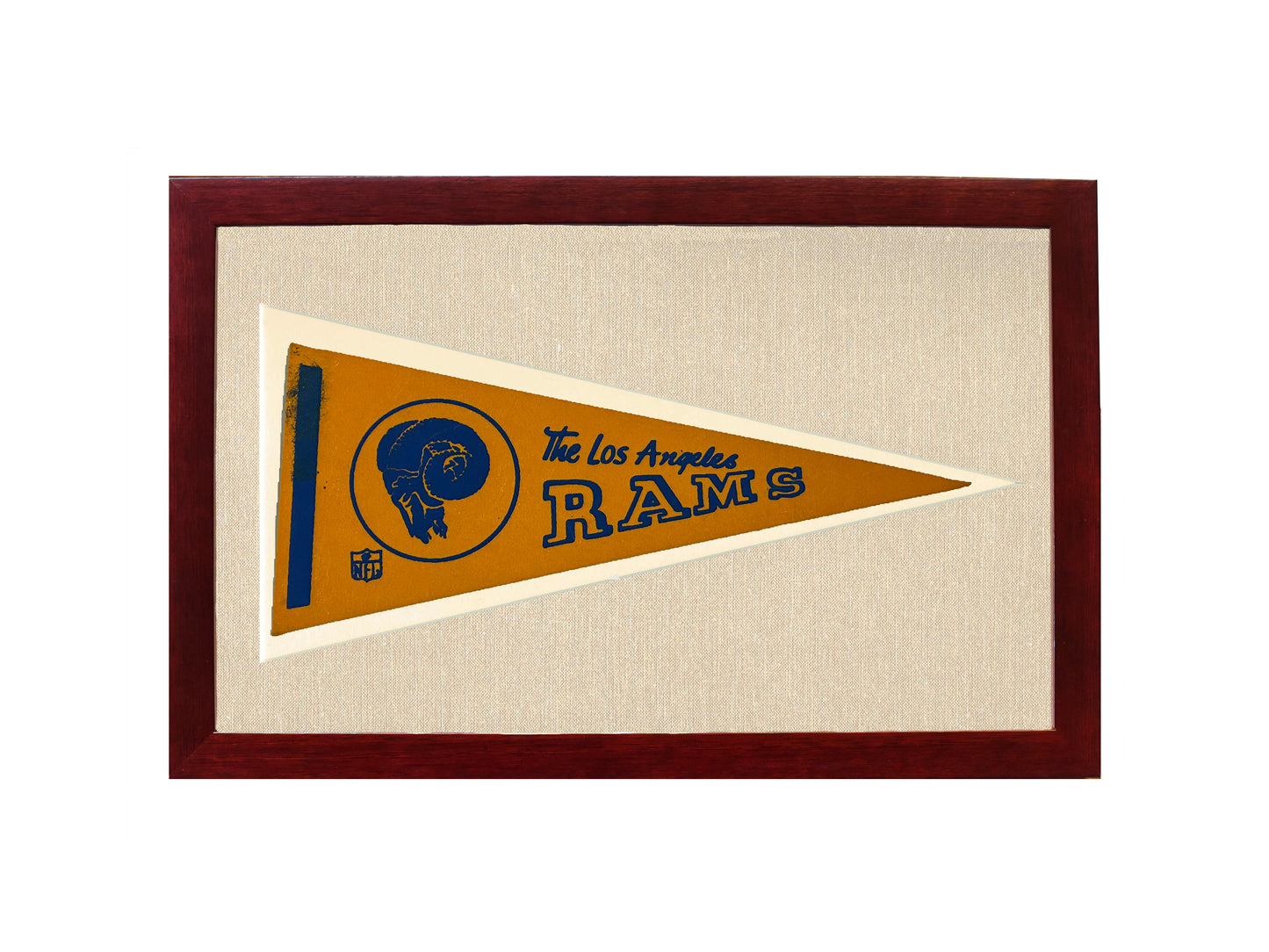 Vintage Los Angeles Rams Pennant
