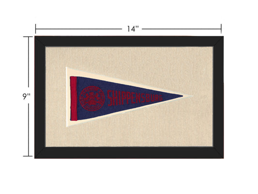 Vintage Shippensburg College Pennant