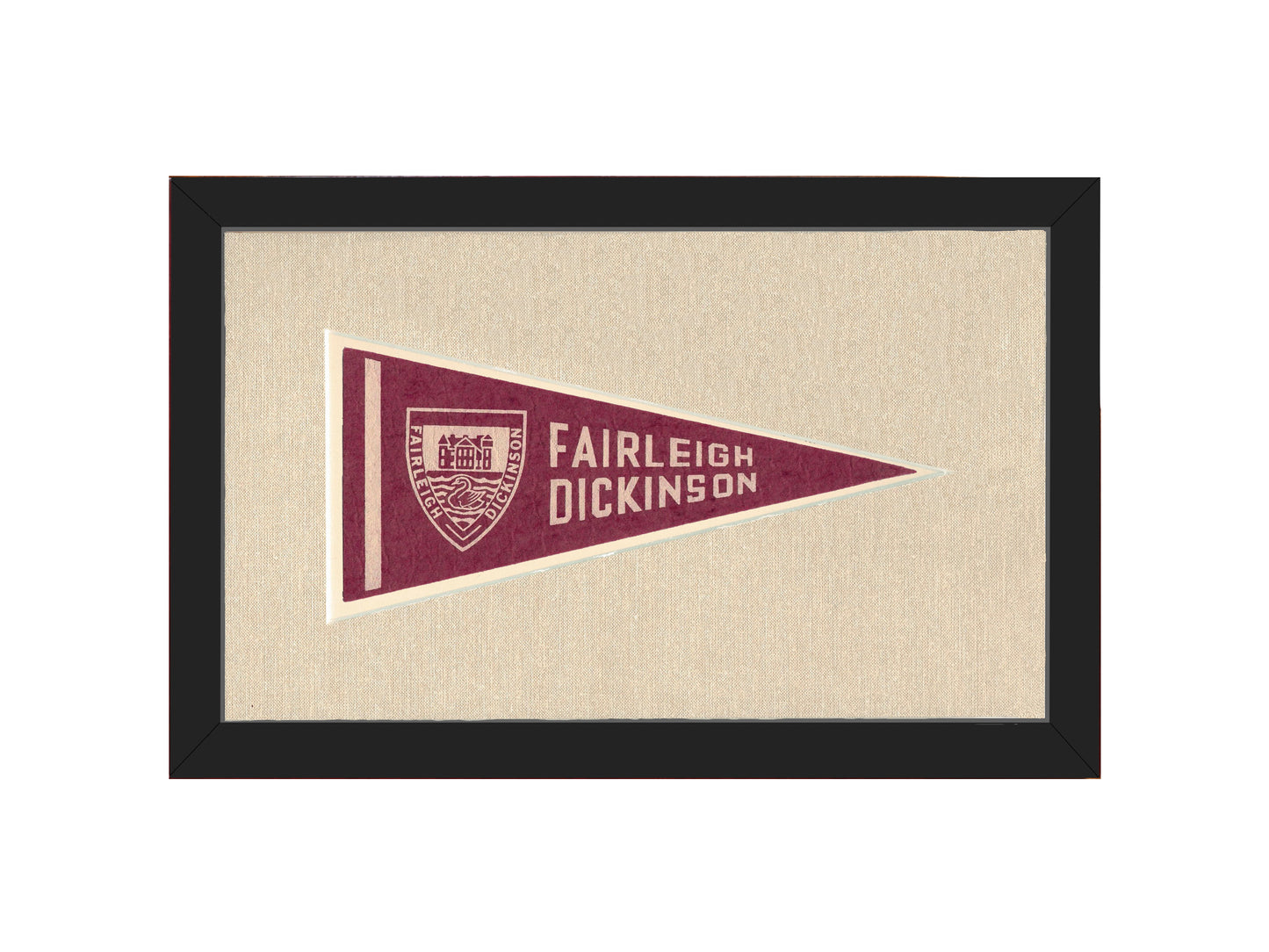 Vintage Fairleigh Dickinson Pennant