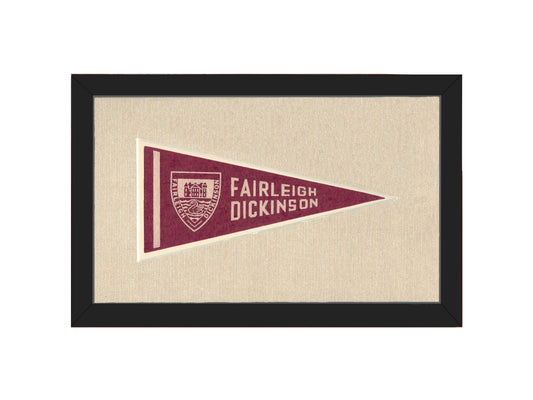 Vintage Fairleigh Dickinson Pennant