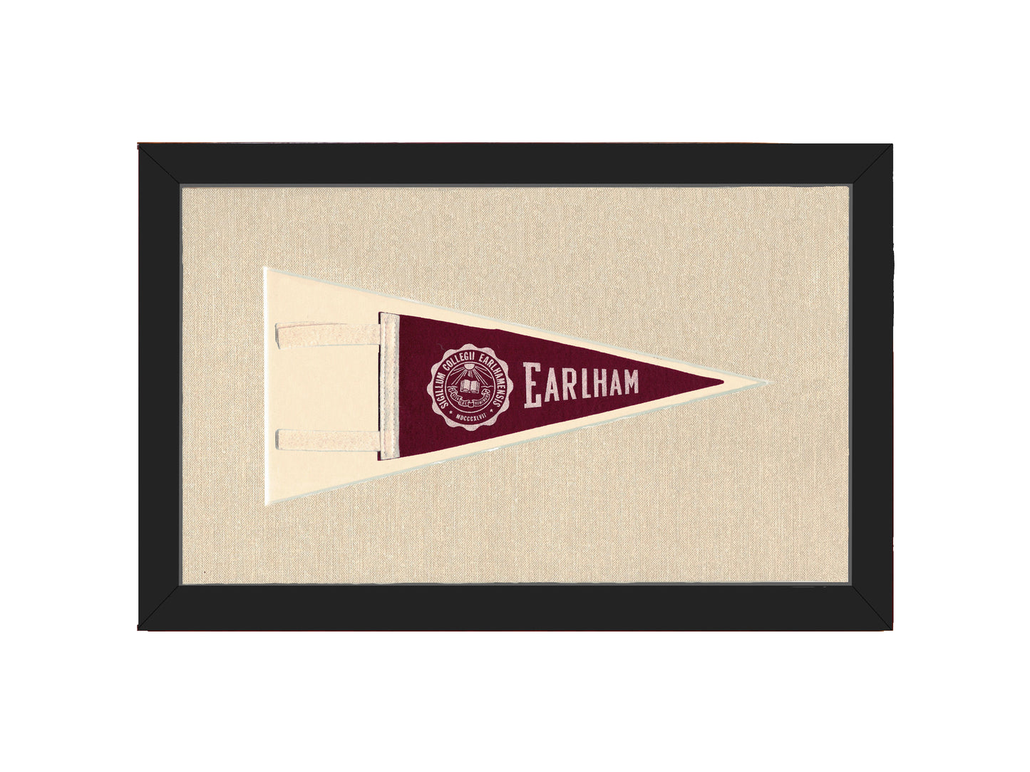 Vintage Earlham College Pennant