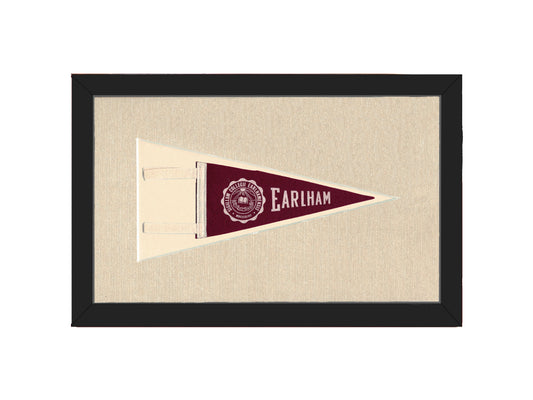Vintage Earlham College Pennant