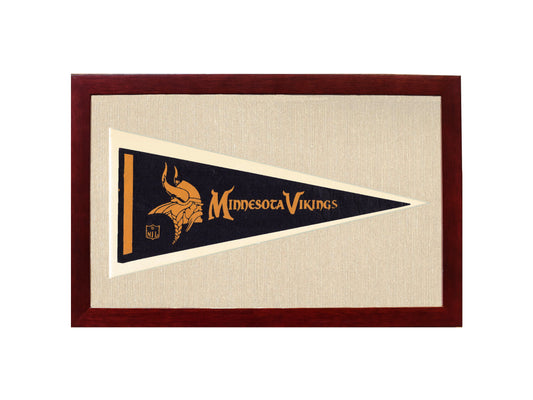 Vintage Minnesota Vikings Pennant