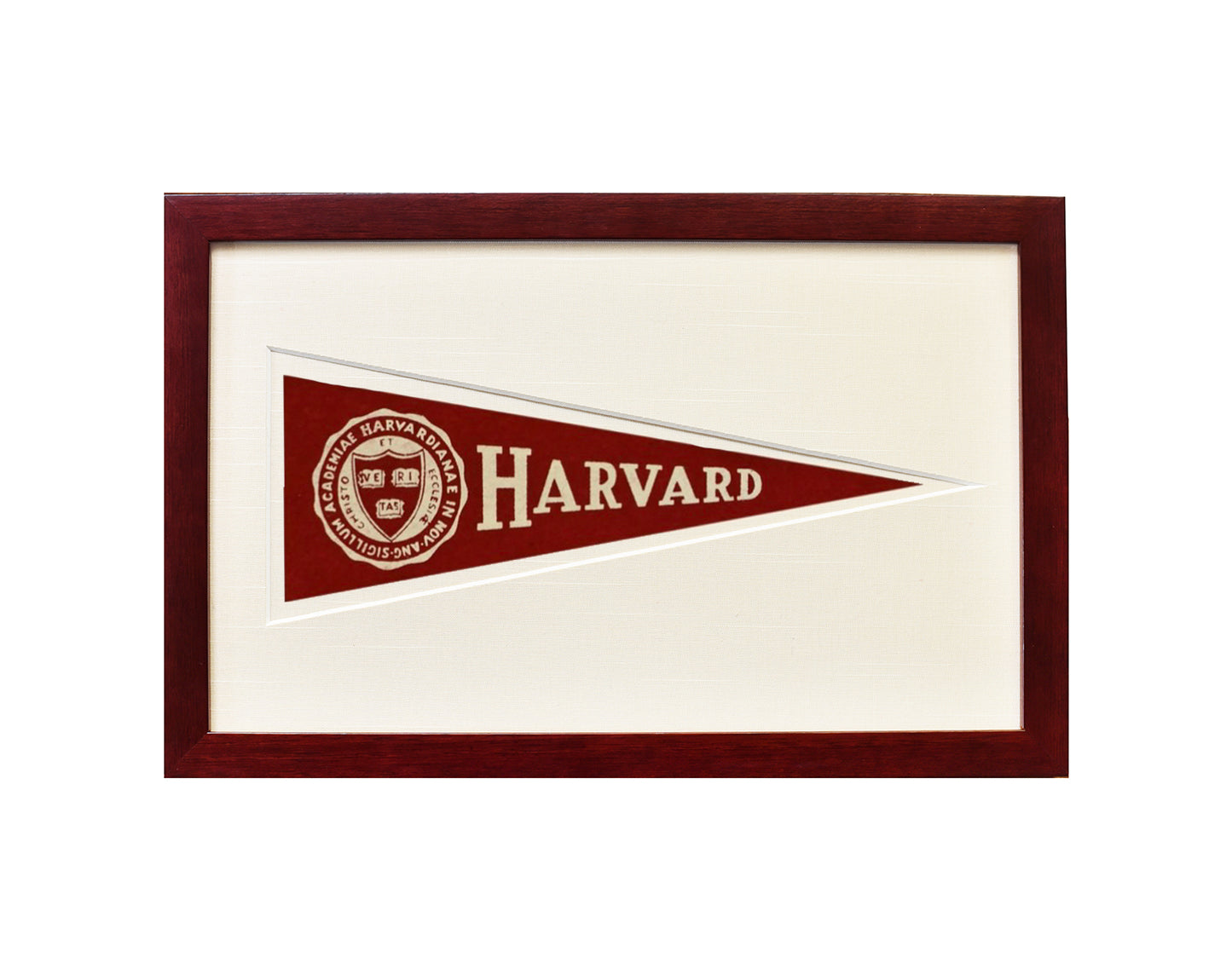 Vintage Harvard University Hormel Pennant