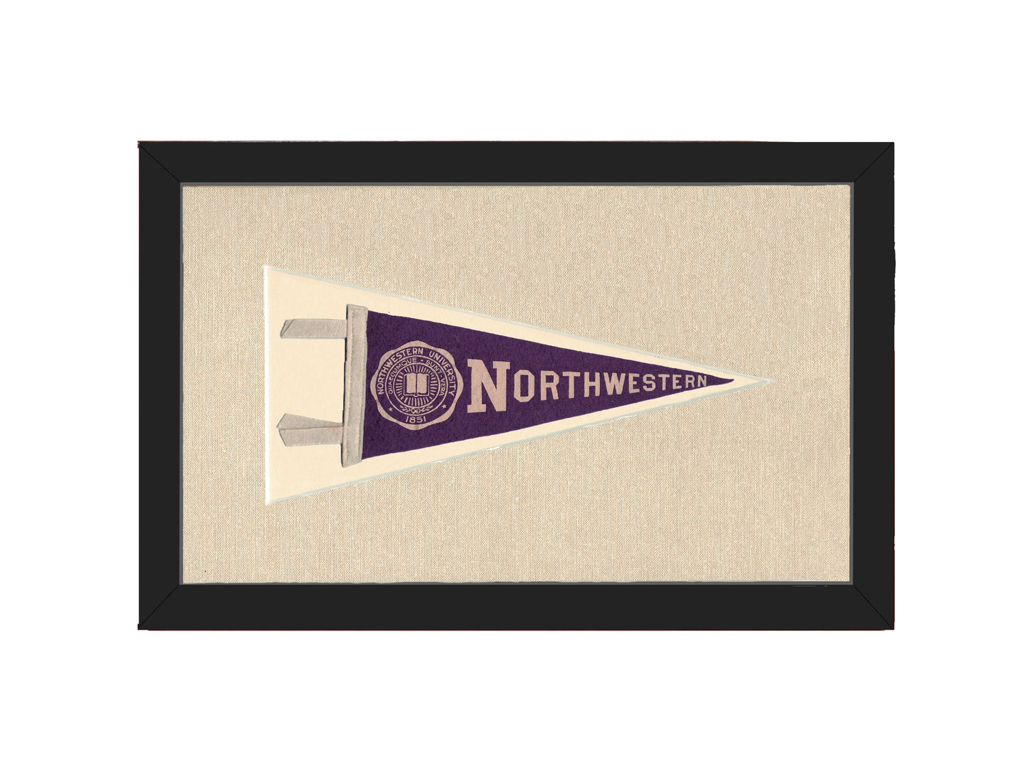 Vintage Northwestern University Pennant