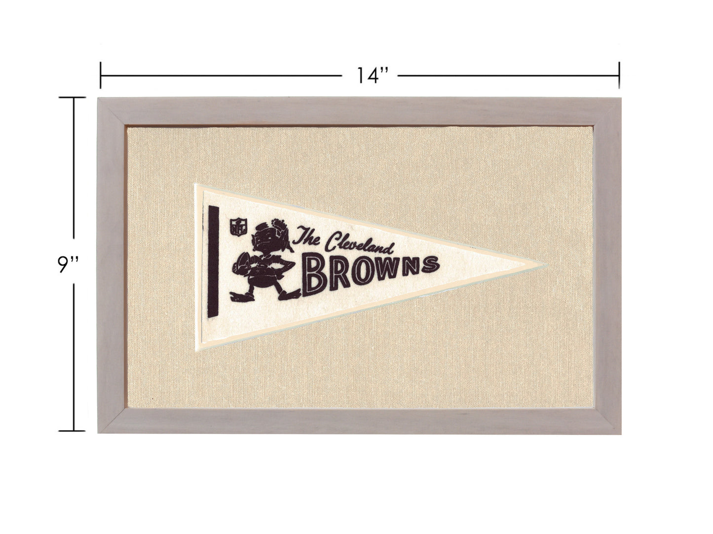 Vintage Cleveland Browns Pennant