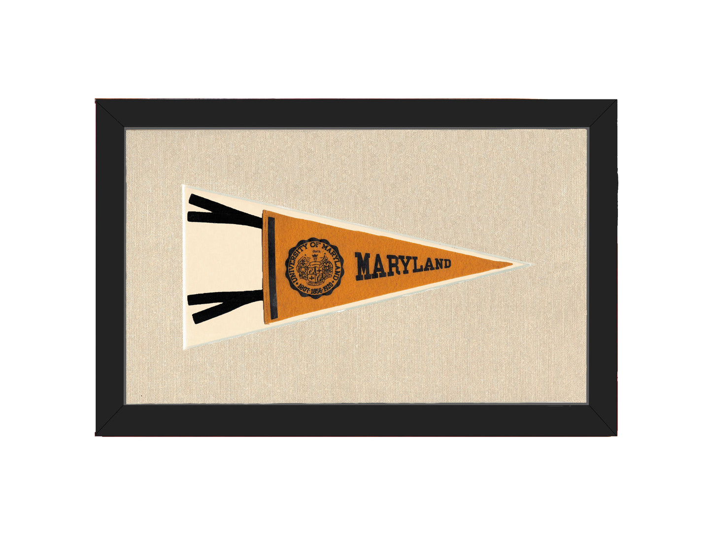 Vintage University of Maryland Pennant