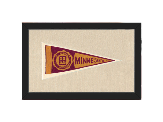 Vintage University of Minnesota Pennant