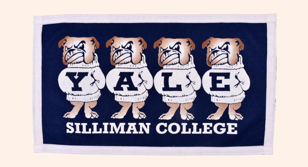 Vintage Yale University Silliman College Banner