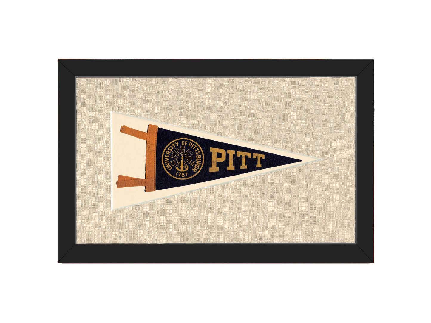 Vintage University of Pittsburgh Pennant