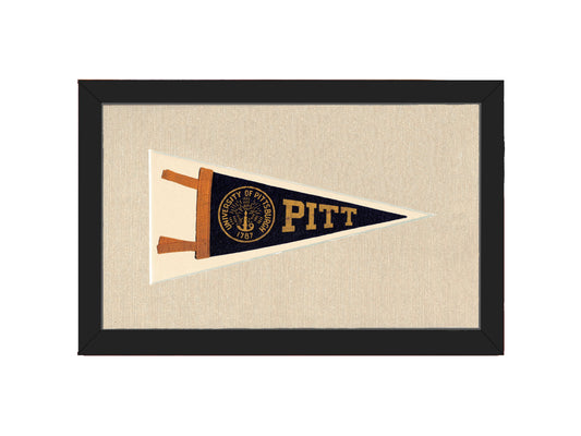 Vintage University of Pittsburgh Pennant