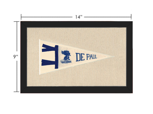 Vintage DePaul University Pennant