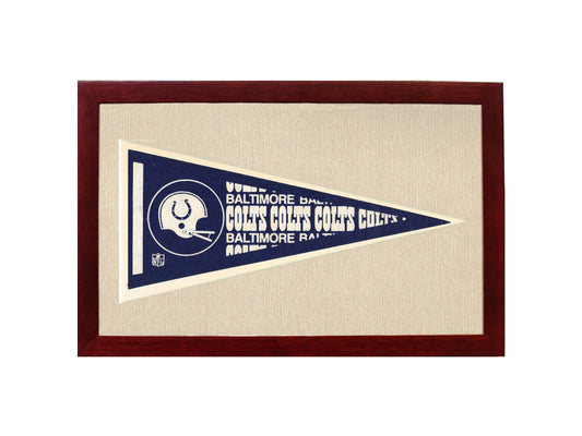 Vintage Baltimore Colts Pennant