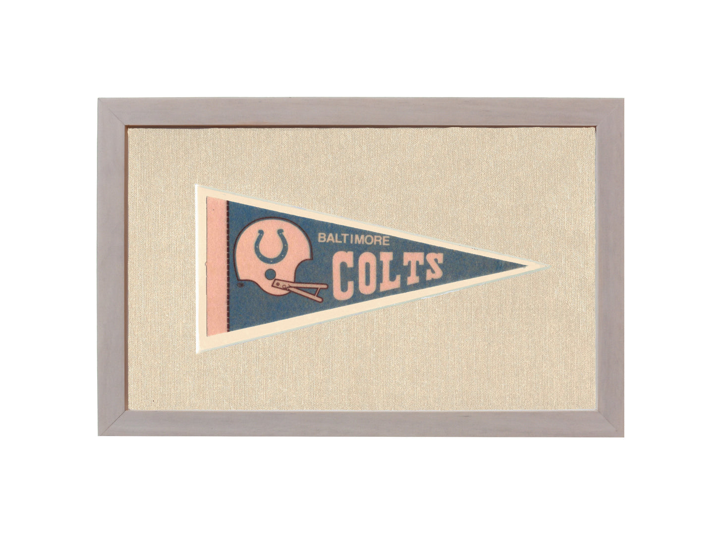 Vintage Baltimore Colts Pennant