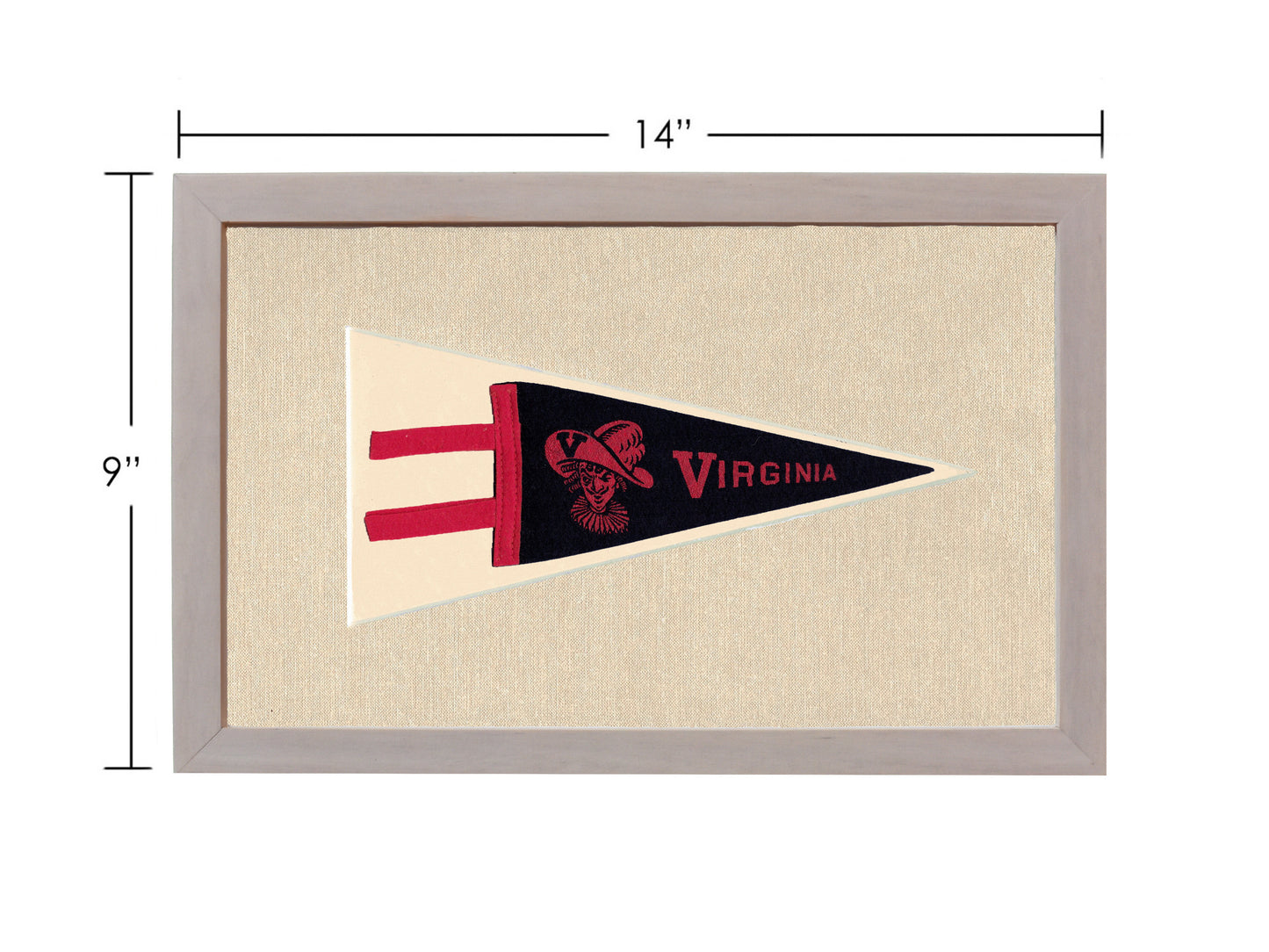 Vintage University of Virginia Pennant