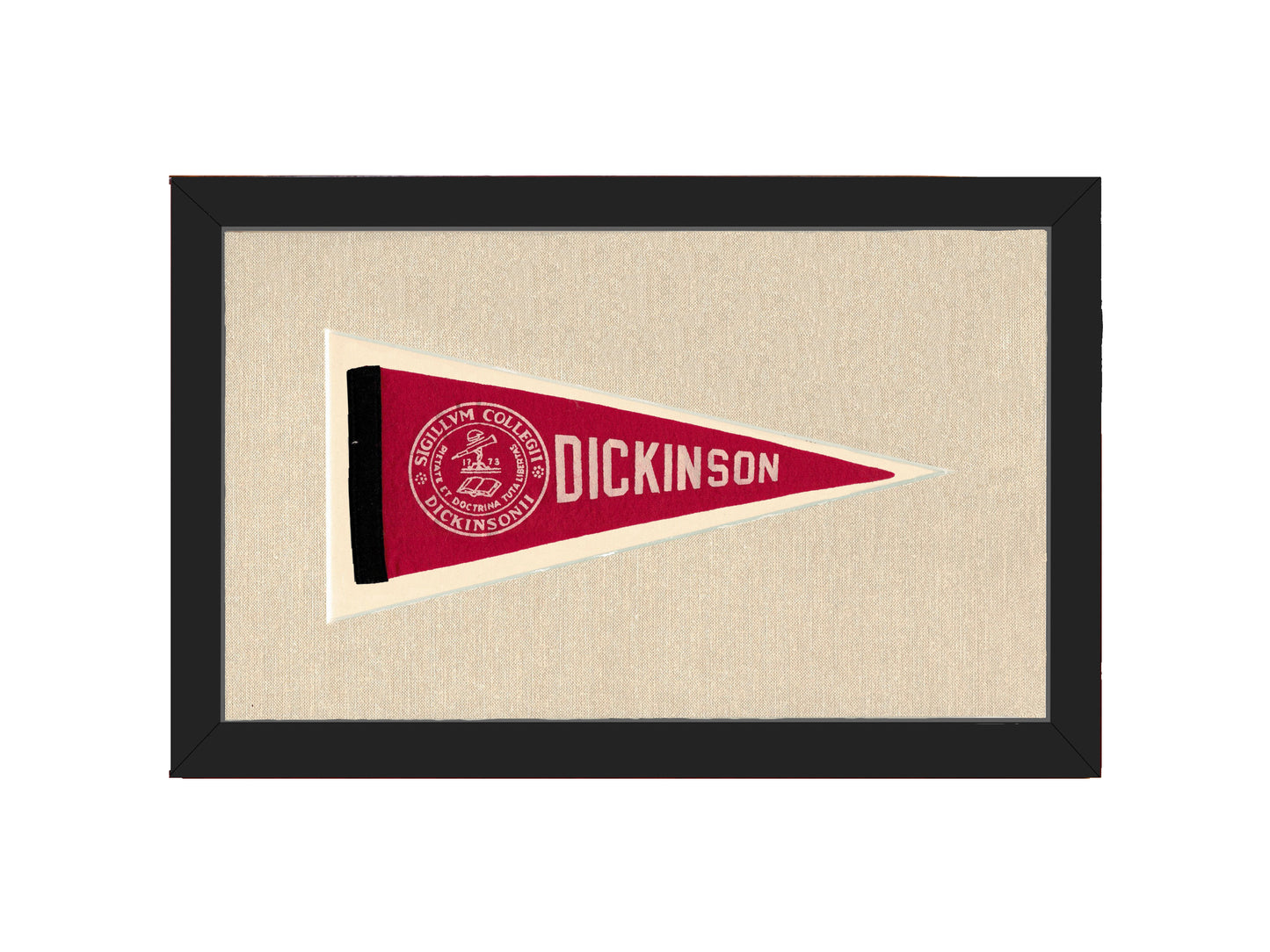 Vintage Dickinson College Pennant