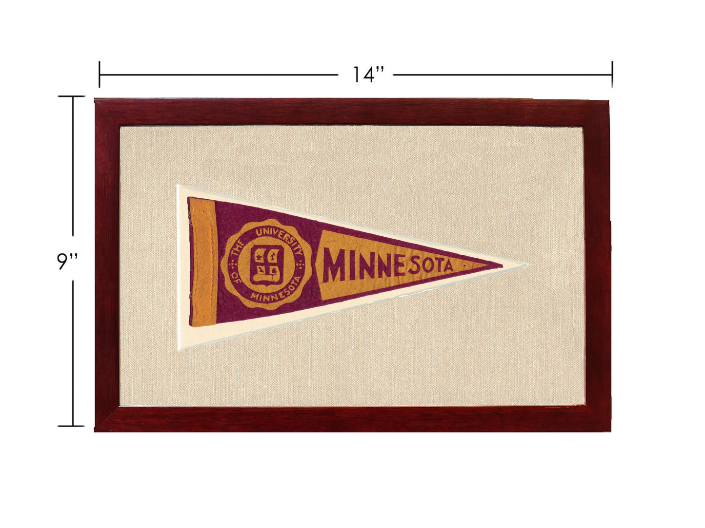 Vintage University of Minnesota Pennant