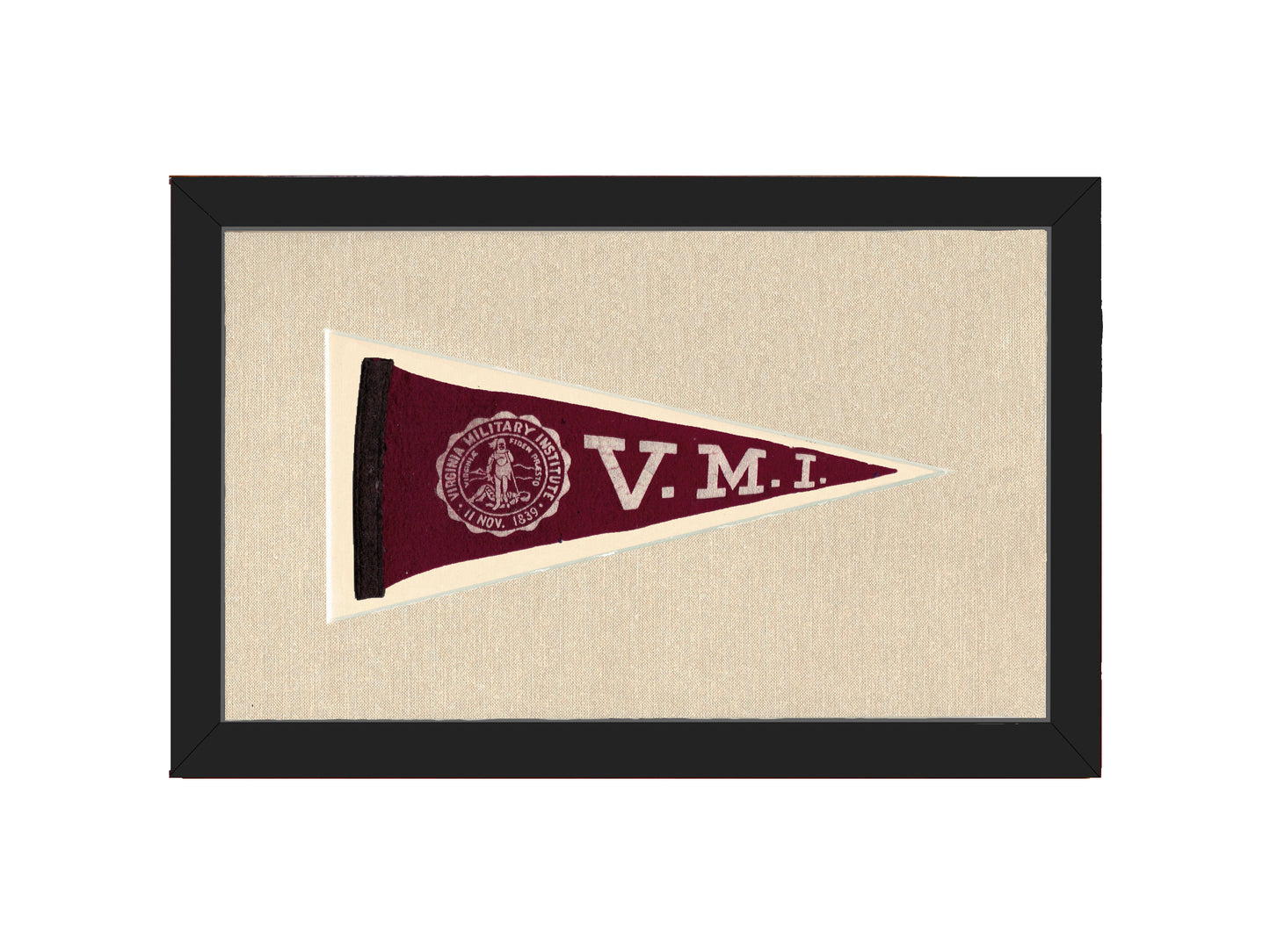 Vintage Virginia Military Institute Pennant