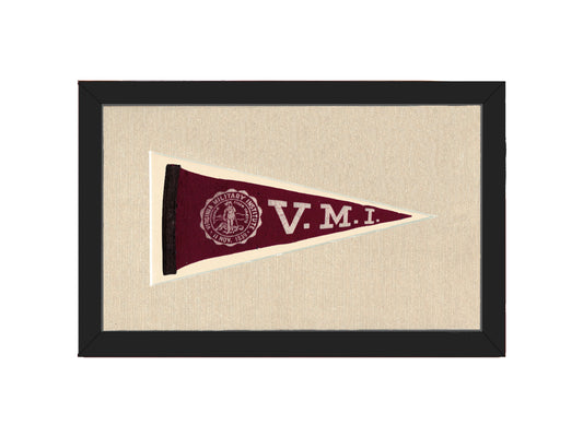 Vintage Virginia Military Institute Pennant