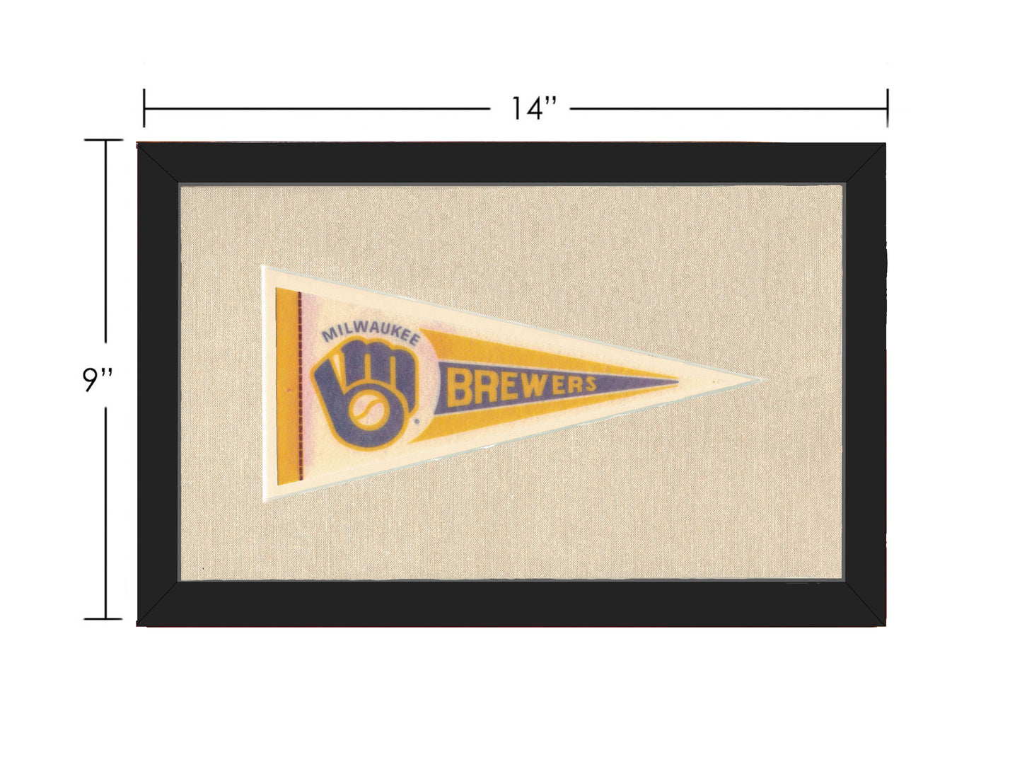 Vintage Milwaukee Brewery Pennant