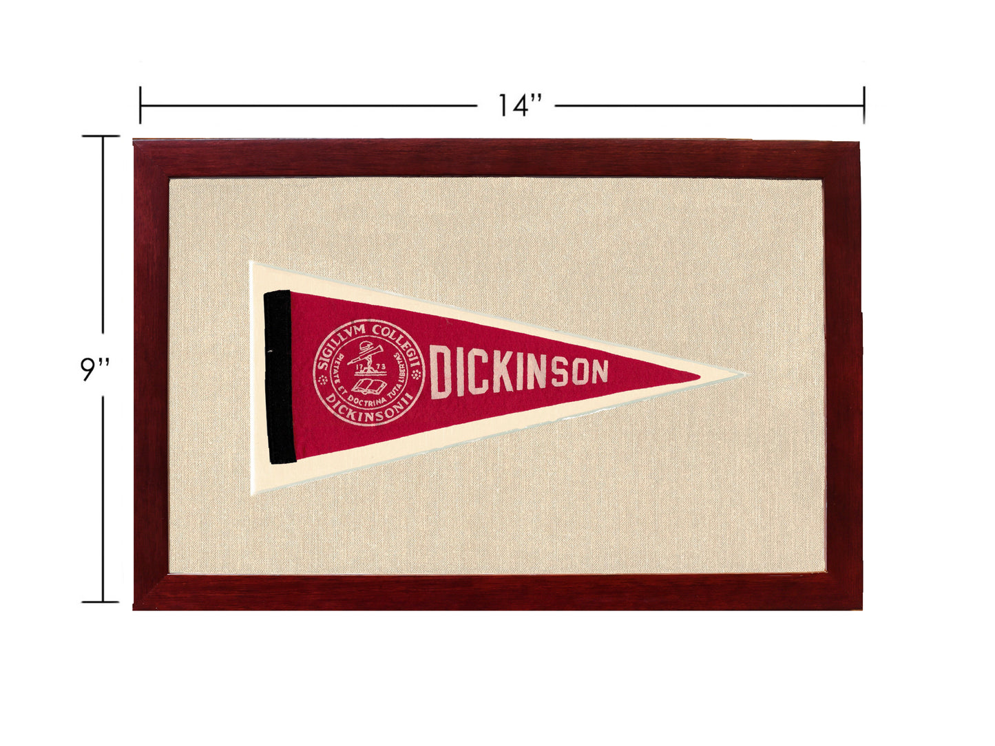 Vintage Dickinson College Pennant