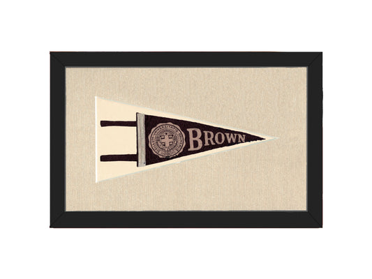 Vintage Brown University Pennant