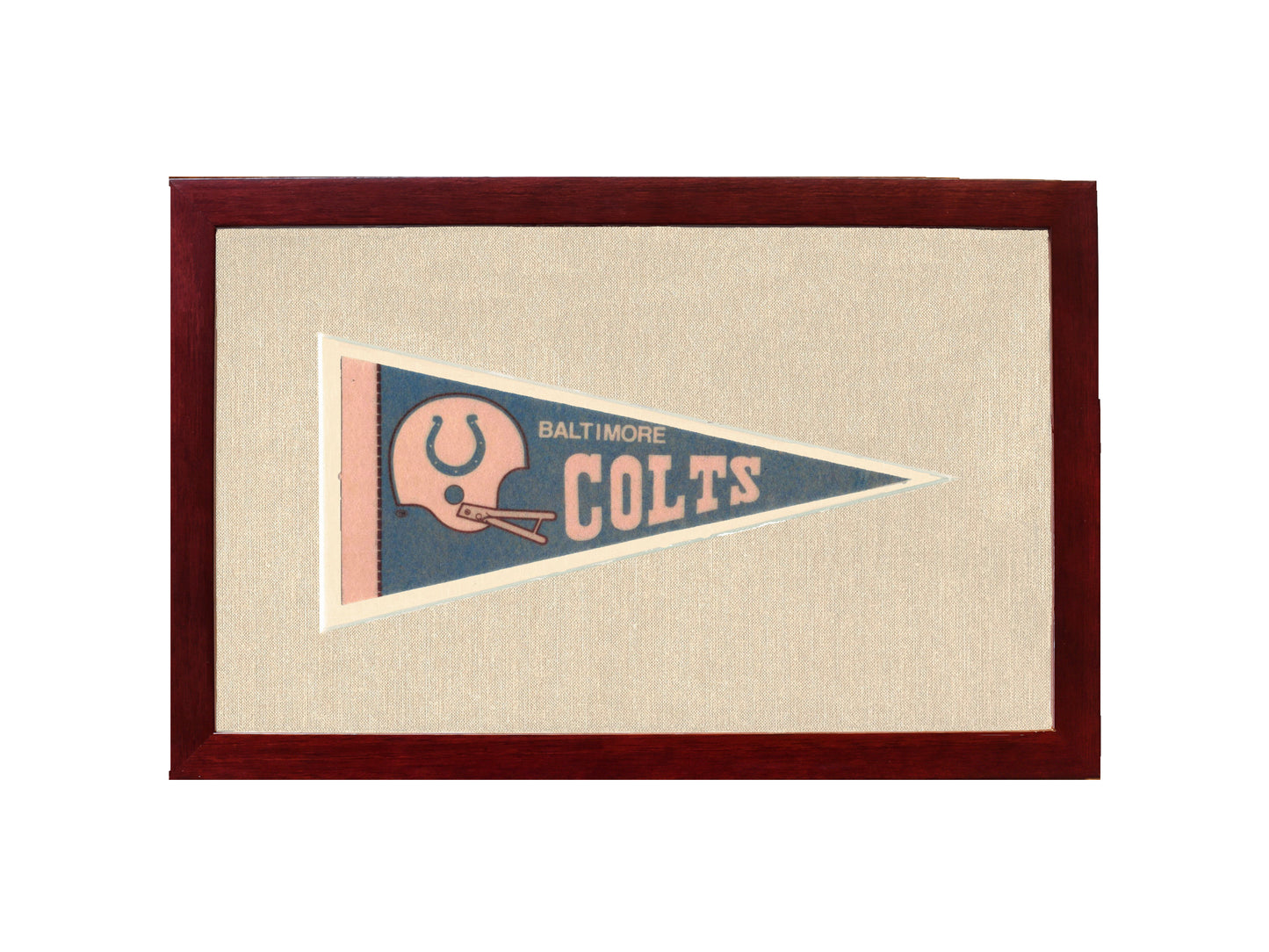 Vintage Baltimore Colts Pennant