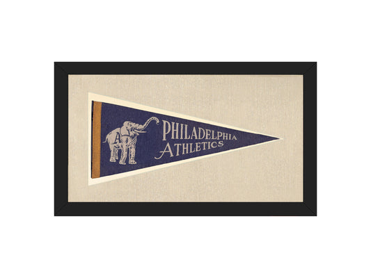 Vintage Philadelphia Athletics Pennant
