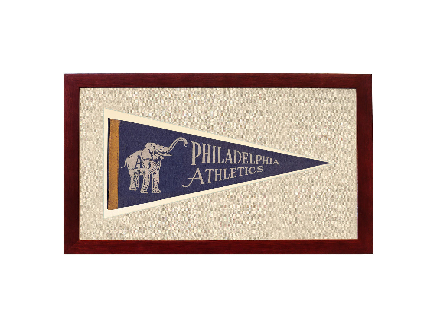 Vintage Philadelphia Athletics Pennant