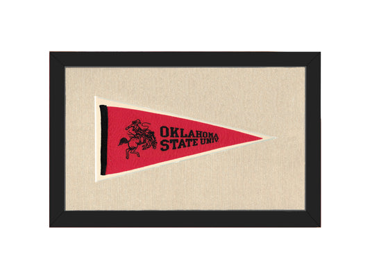 Vintage Oklahoma State University Pennant