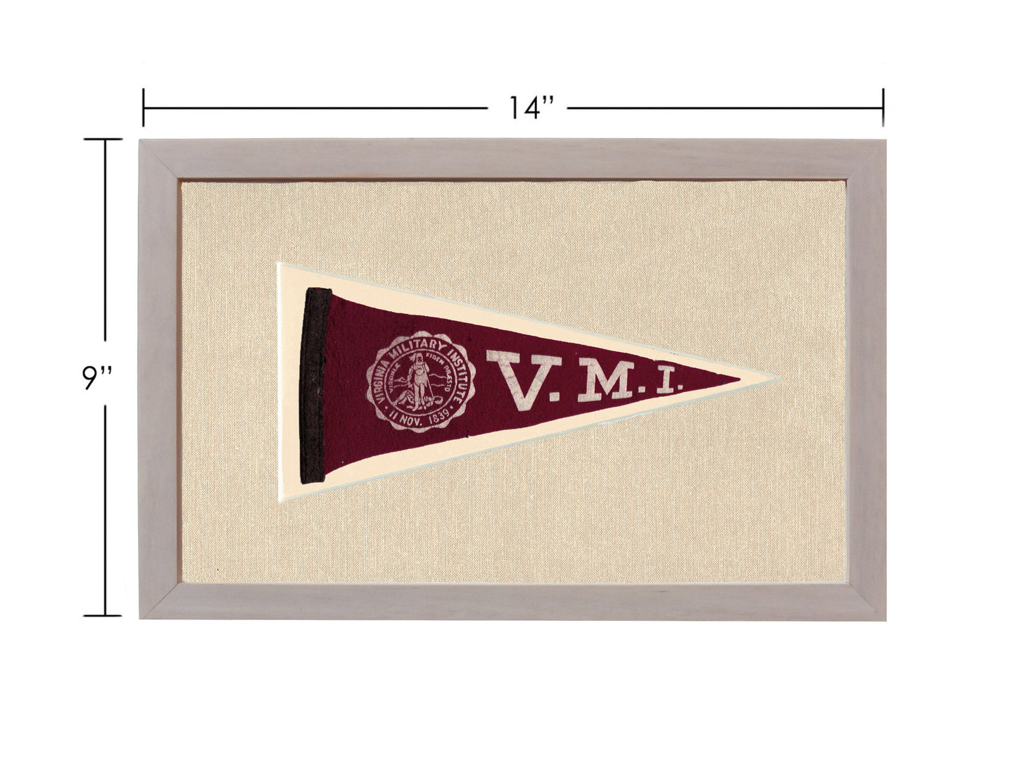 Vintage Virginia Military Institute Pennant