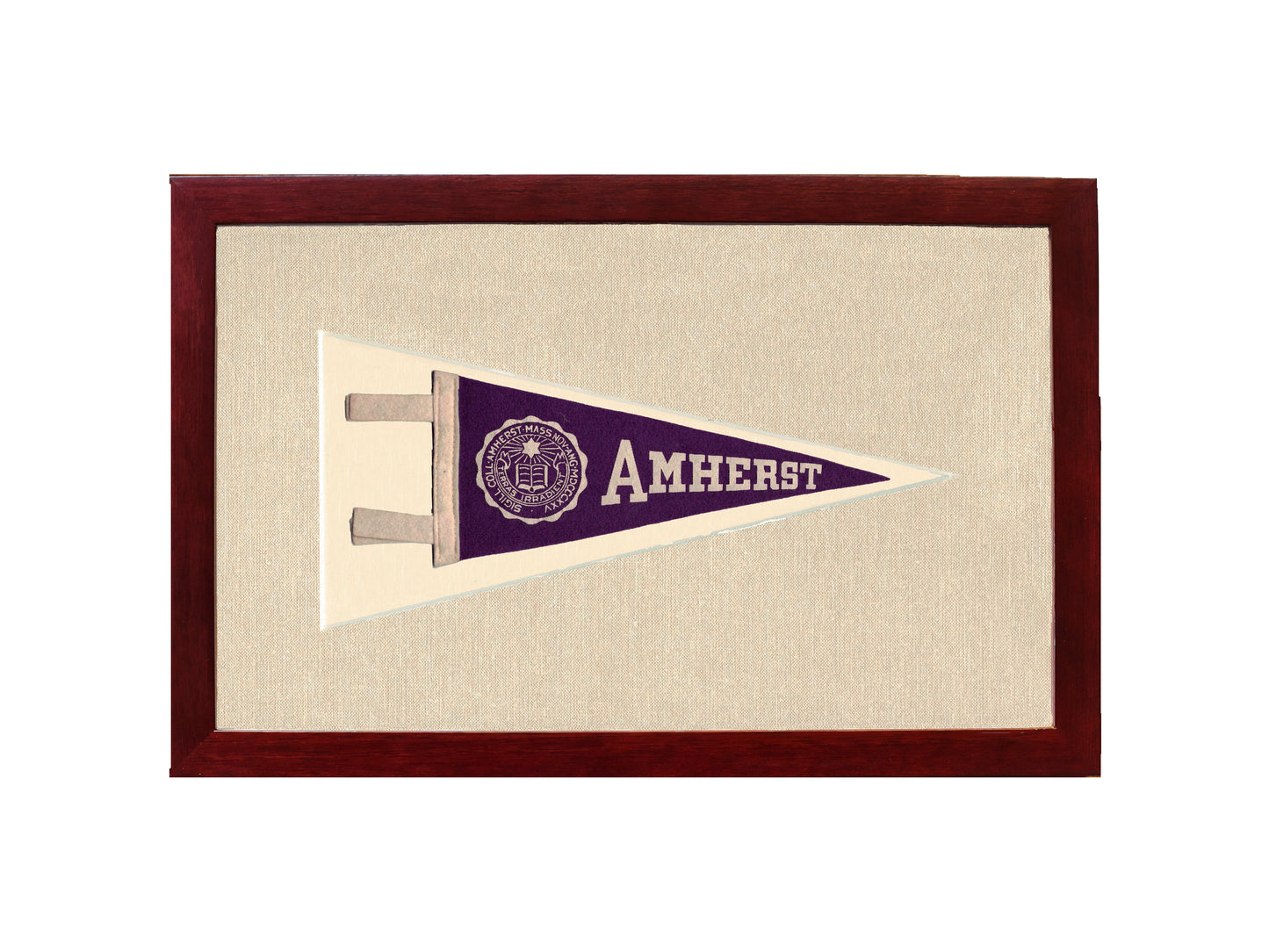 Vintage Amherst College Pennant