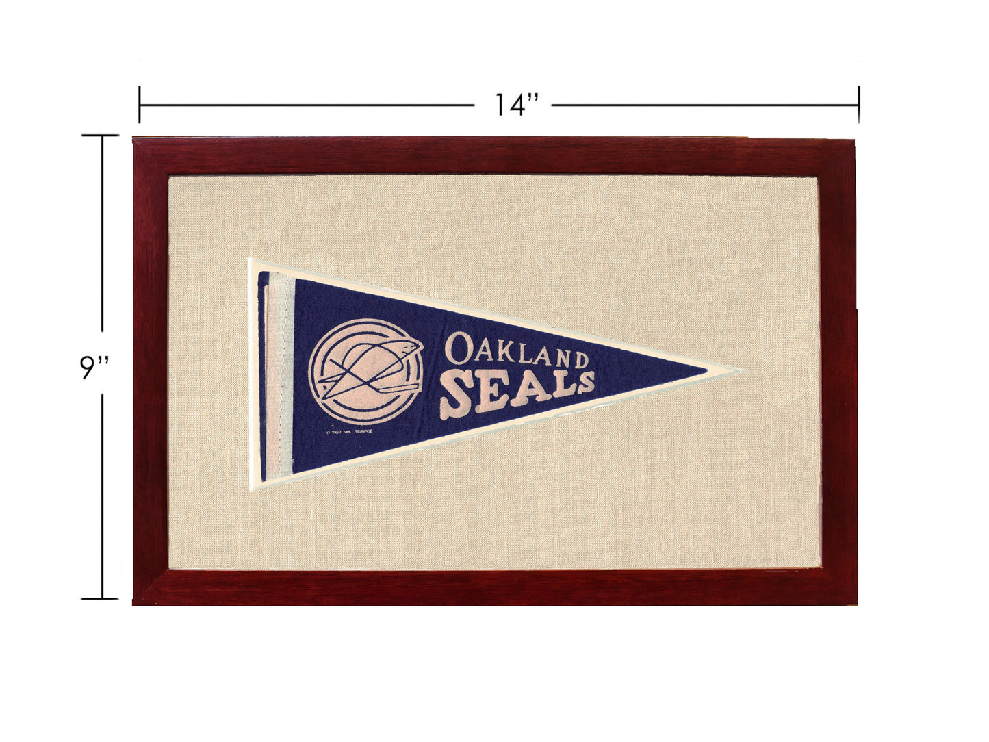 Vintage Oakland Seals Pennant