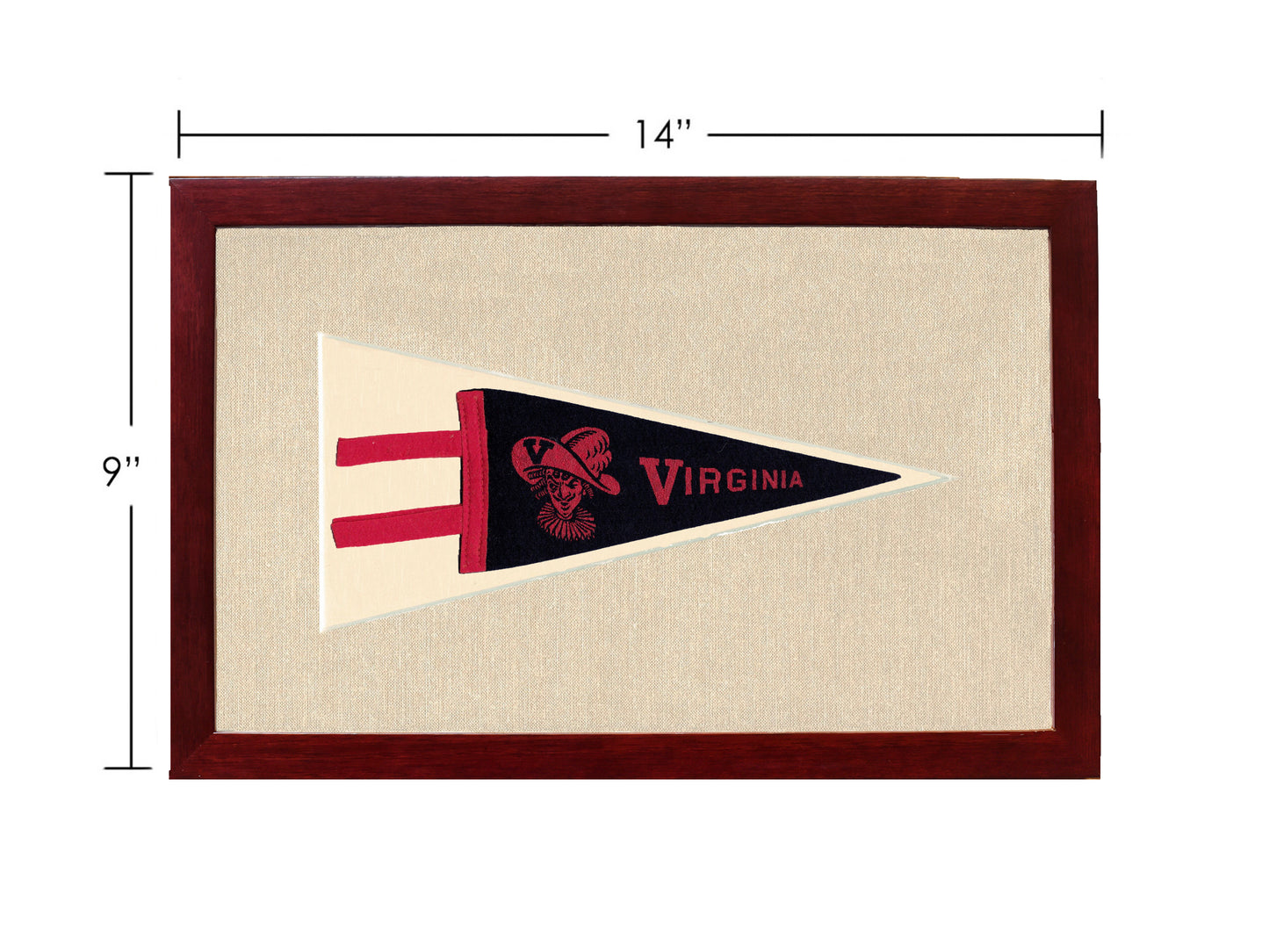 Vintage University of Virginia Pennant