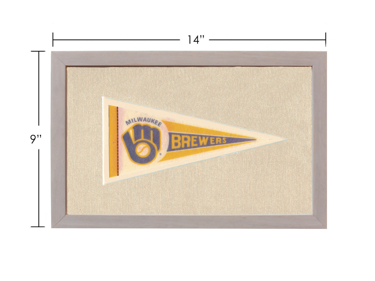 Vintage Milwaukee Brewery Pennant