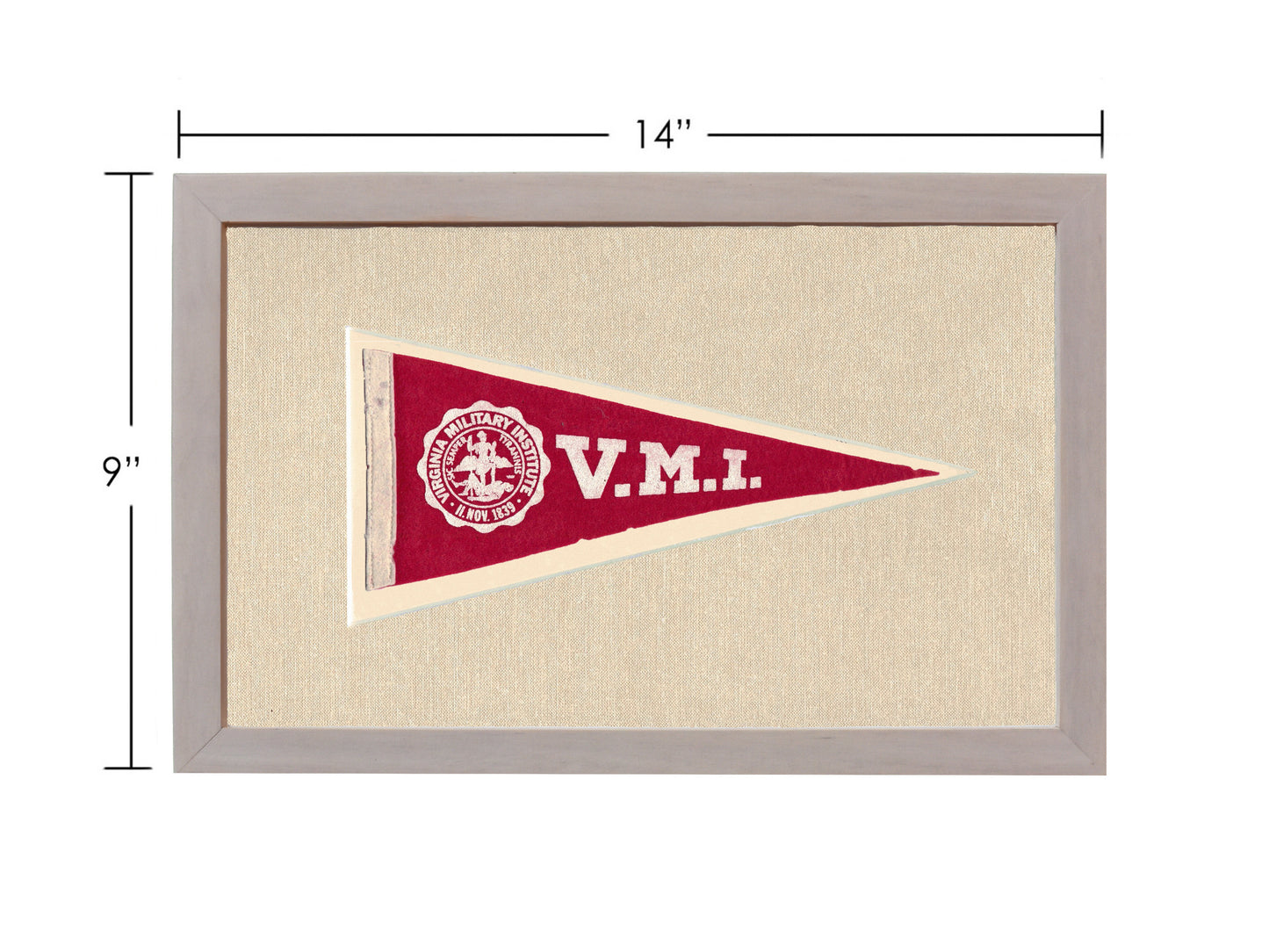 Vintage Virginia Military Institute Pennant