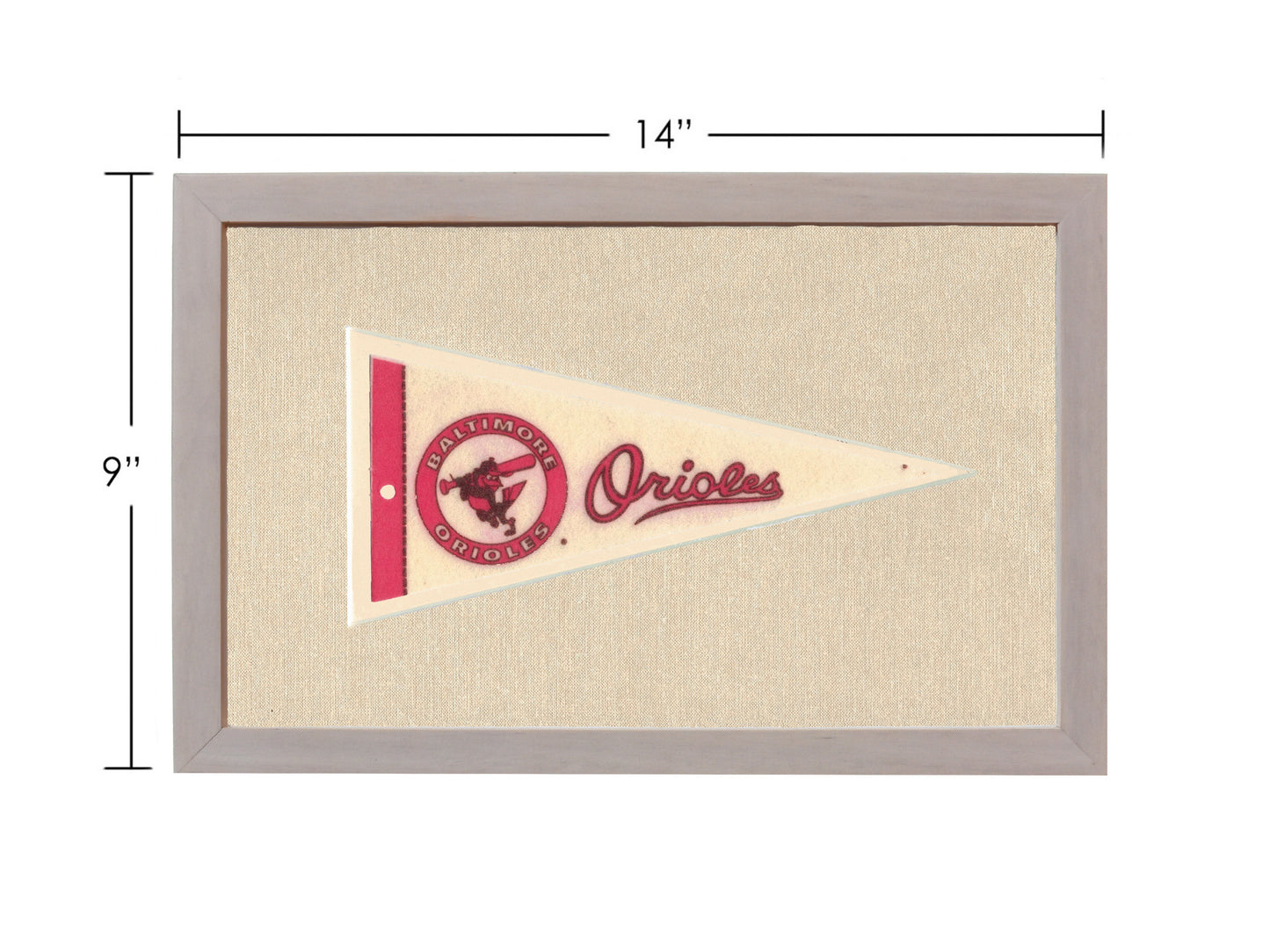 Vintage Baltimore Orioles Pennant
