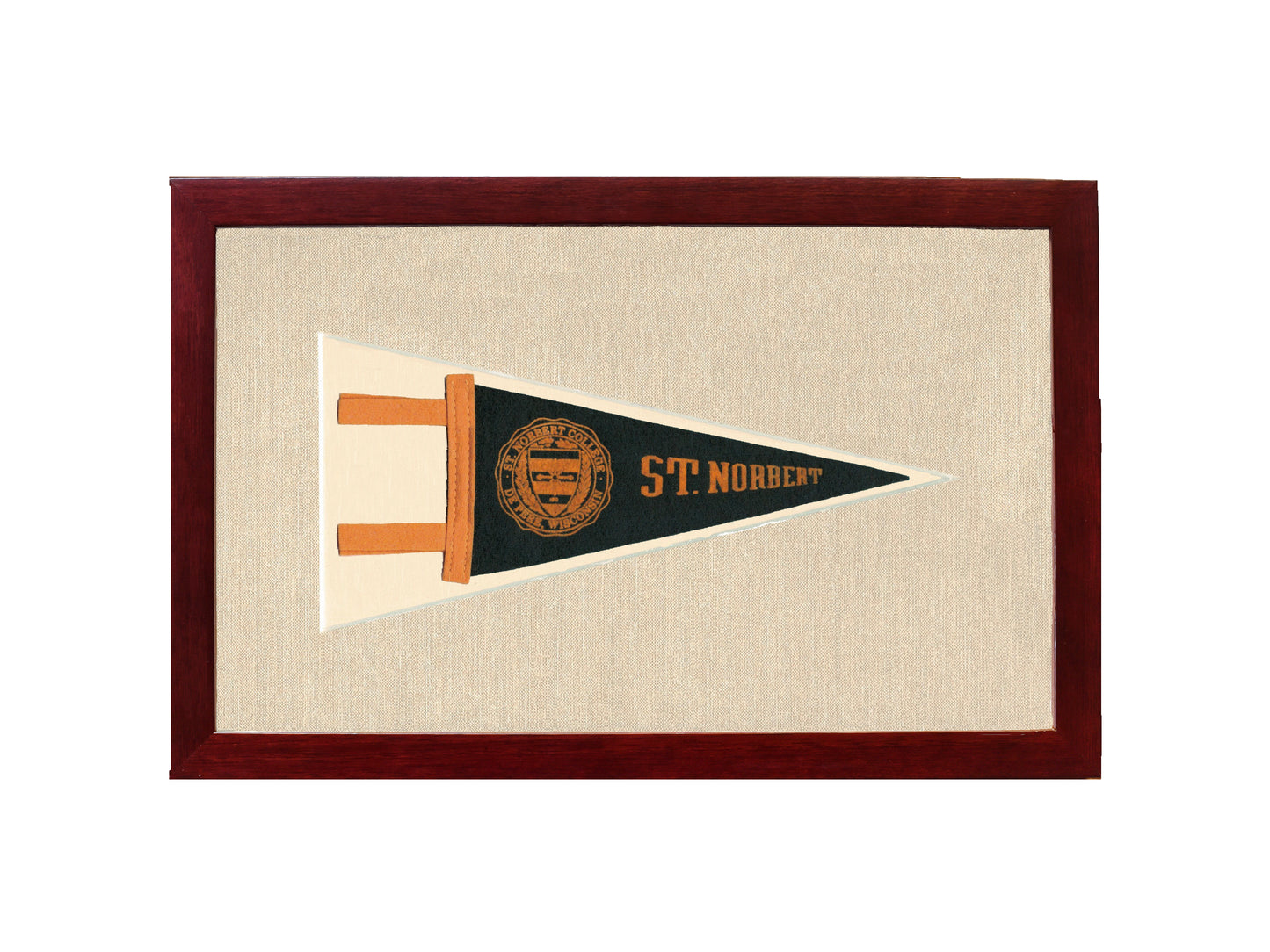 Vintage St Norbert College Pennant