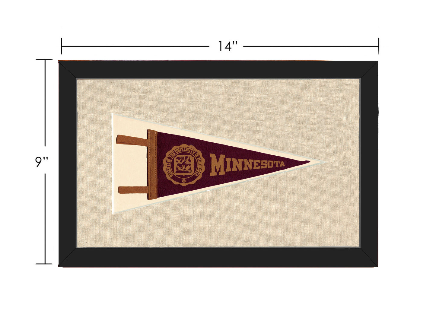 Vintage Minnesota Pennant