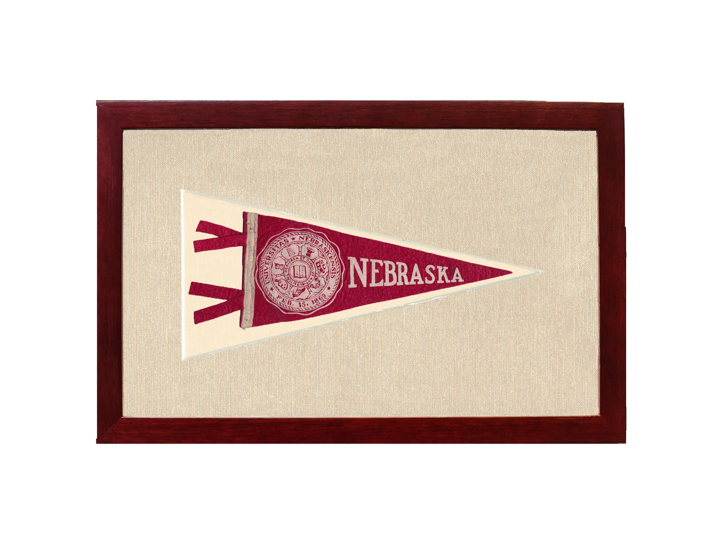 Vintage University of Nebraska Pennant