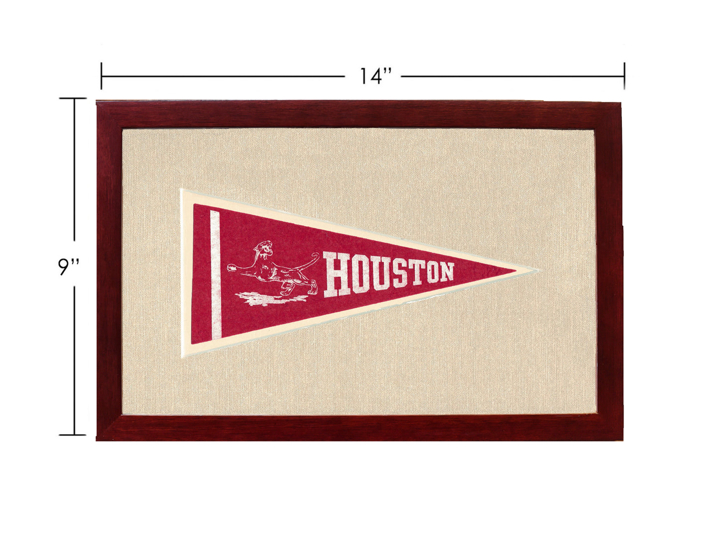 Vintage Houston Pennant