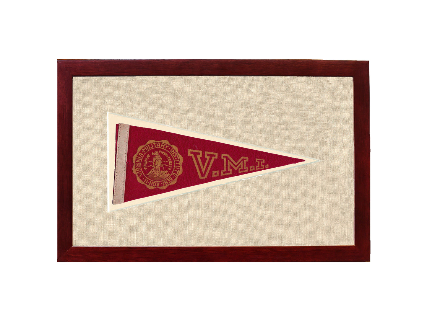 Vintage Virginia Military Institute Pennant