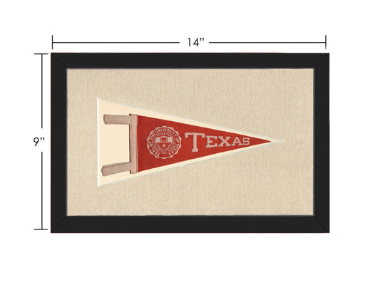 Vintage University of Texas Pennant