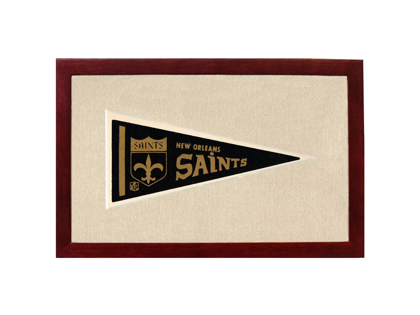 Vintage New Orleans Saints Pennant