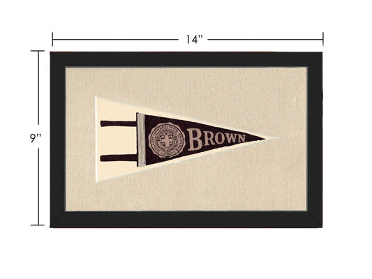 Vintage Brown University Pennant