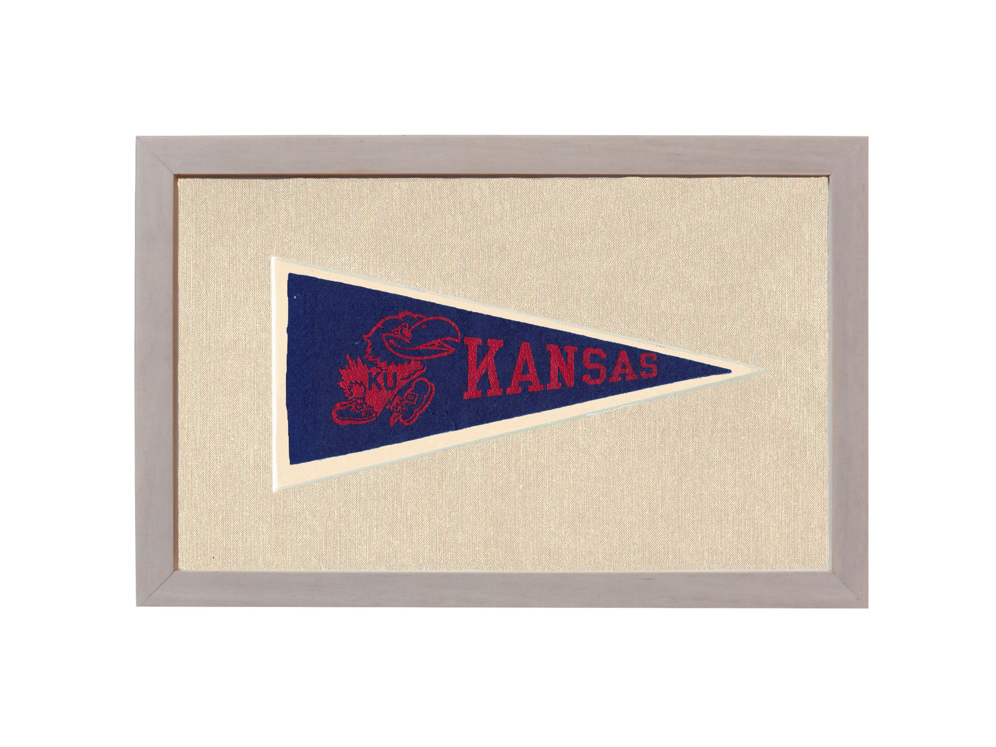 Vintage University of Kansas Pennant