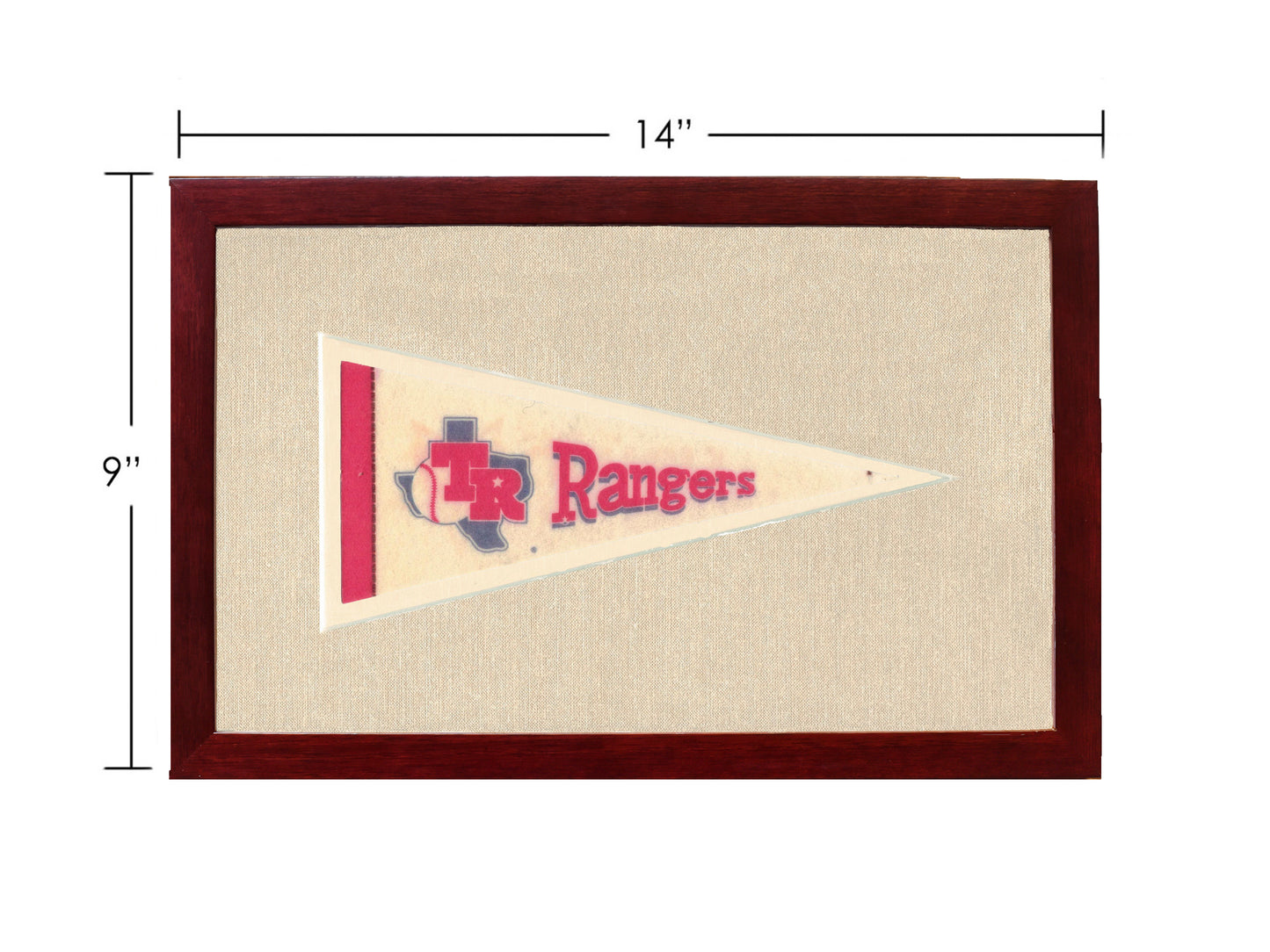 Vintage Texas Rangers Pennant